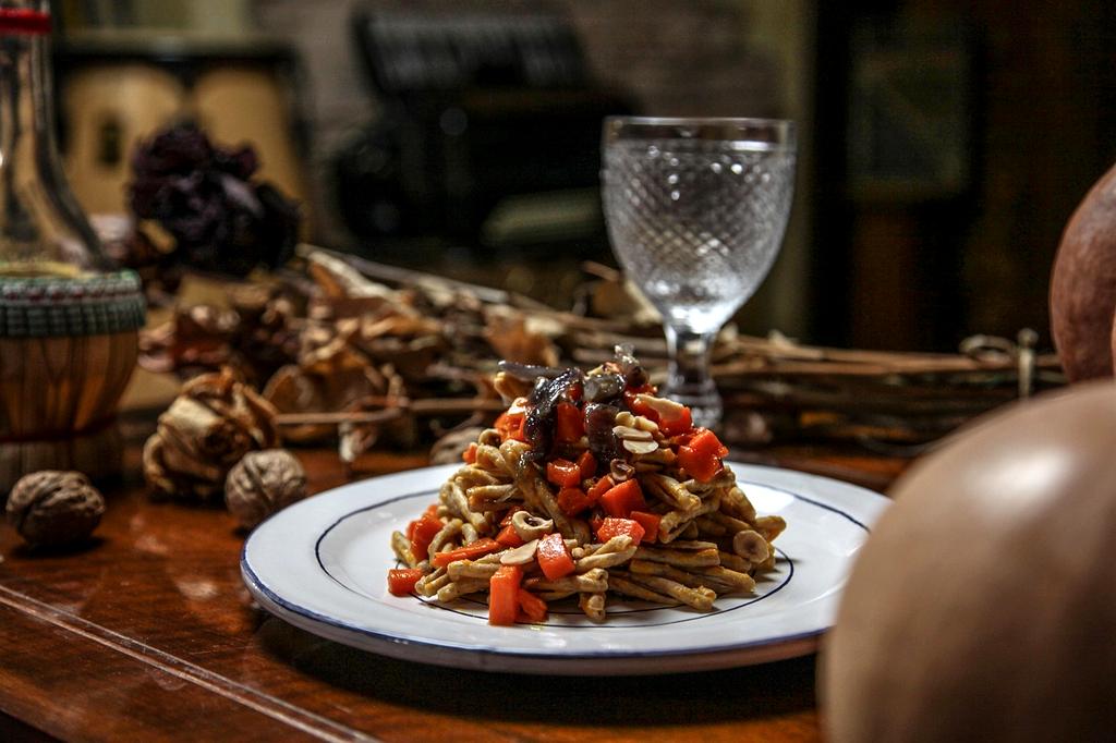 Varietà di contorni italiani freschi