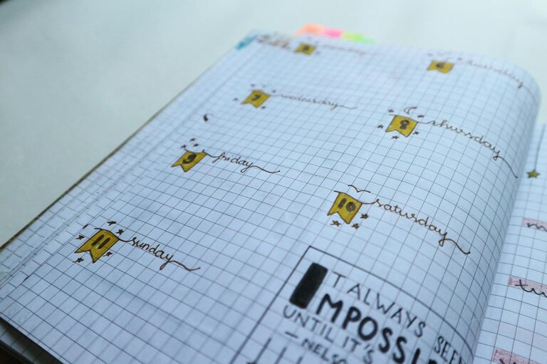 Guida per principianti al bullet journaling: organizzare la tua vita con stile